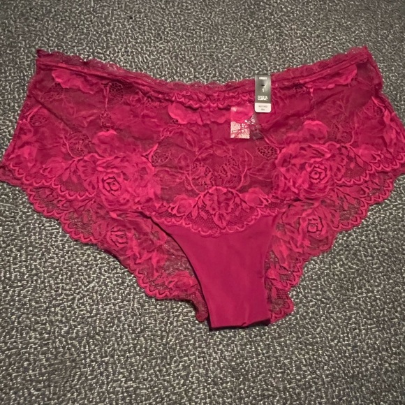 NWT Maroon Back Keyhole Panties - Picture 4 of 6